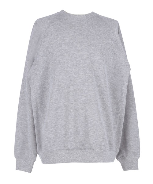 coca（coca）（コカ）の「ポリエステル裏毛ベーシックラグラントレーナー |ユニセックス（スウェット・メンズ・ブラック/ライトグレー/グリーン/オートミール・L/S/XL/M）」の13枚目の写真