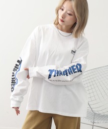 【THRASHER/スラッシャー】アソート プリントロゴ ロングスリーブTシャツ