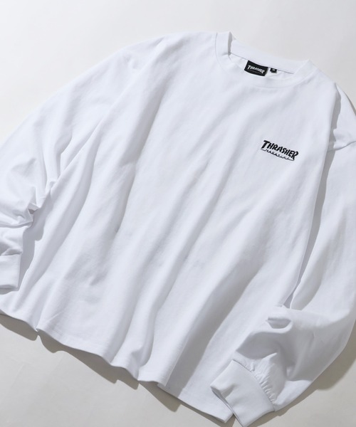 THRASHER(スラッシャー)の「【THRASHER/スラッシャー】アソート プリントロゴ ロングスリーブTシャツ(Tシャツ/カットソー・メンズ・ブラック系/グレー系2/ホワイト系2/ホワイト系1/ホワイト系/グレー系1/ブラック系2/グレー系/ブラック系1・L/XL/M)」の12枚目の写真