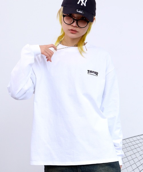 THRASHER(スラッシャー)の「【THRASHER/スラッシャー】アソート プリントロゴ ロングスリーブTシャツ(Tシャツ/カットソー・メンズ・ブラック系/グレー系2/ホワイト系2/ホワイト系1/ホワイト系/グレー系1/ブラック系2/グレー系/ブラック系1・L/XL/M)」の15枚目の写真