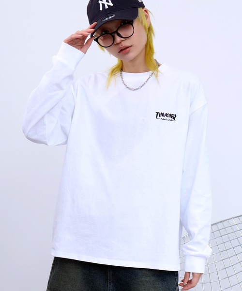 THRASHER(スラッシャー)の「【THRASHER/スラッシャー】アソート プリントロゴ ロングスリーブTシャツ(Tシャツ/カットソー・メンズ・ブラック系/グレー系2/ホワイト系2/ホワイト系1/ホワイト系/グレー系1/ブラック系2/グレー系/ブラック系1・L/XL/M)」の19枚目の写真