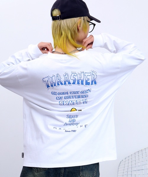 THRASHER(スラッシャー)の「【THRASHER/スラッシャー】アソート プリントロゴ ロングスリーブTシャツ(Tシャツ/カットソー・メンズ・ブラック系/グレー系2/ホワイト系2/ホワイト系1/ホワイト系/グレー系1/ブラック系2/グレー系/ブラック系1・L/XL/M)」の17枚目の写真