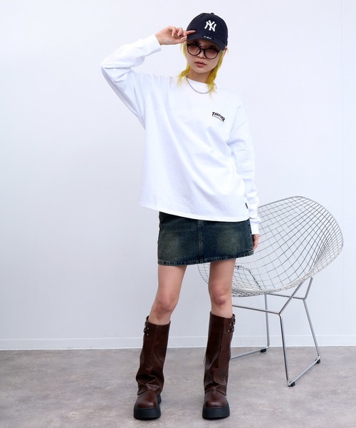 THRASHER(スラッシャー)の「【THRASHER/スラッシャー】アソート プリントロゴ ロングスリーブTシャツ(Tシャツ/カットソー・メンズ・ブラック系/グレー系2/ホワイト系2/ホワイト系1/ホワイト系/グレー系1/ブラック系2/グレー系/ブラック系1・L/XL/M)」の20枚目の写真