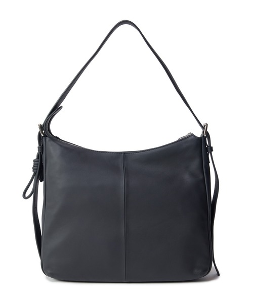 MEN'S BIGI（メンズビギ）の「【SEEKER/シーカー】別注 ソフトレザーショルダーバッグ（ショルダーバッグ・メンズ・ブラック/グレー系その他・FREE）」の4枚目の写真