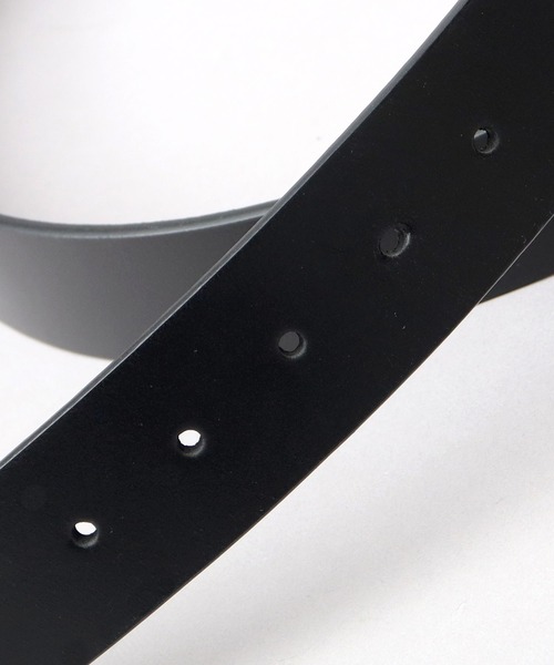 Lee(リー)の「本革 スクエアバックル メタルループ レザーベルト 40mm(ベルト・メンズ・ブラック/ダークブラウン/ブラウン・FREE)」の12枚目の写真