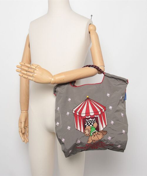 DOUBLE STANDARD CLOTHING（ダブルスタンダードクロージング）の「Ball＆Chain/ ローリングベア ミニショッピングバッグ（ショルダーバッグ・レディース・グレイッシュベージュ・FREE）」の6枚目の写真