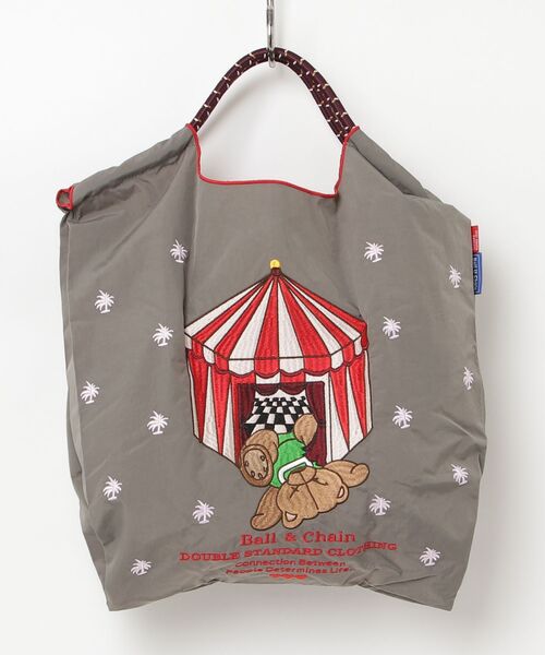 DOUBLE STANDARD CLOTHING（ダブルスタンダードクロージング）の「Ball＆Chain/ ローリングベア ミニショッピングバッグ（ショルダーバッグ・レディース・グレイッシュベージュ・FREE）」の14枚目の写真