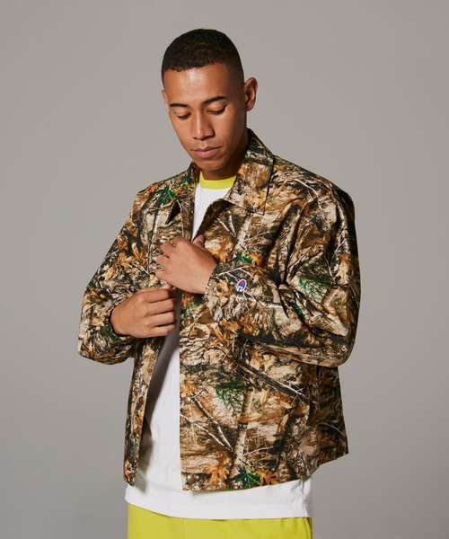 Champion（チャンピオン）の「【Champion/チャンピオン】メンズ メンズカジュアル スナップジャケット（その他アウター・メンズ・ブラウン系その他/ブラック系その他・LARGE/MEDIUM/X-LARGE）」の2枚目の写真