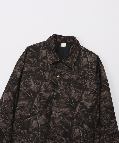 Champion（チャンピオン）の「【Champion/チャンピオン】メンズ メンズカジュアル スナップジャケット（その他アウター・メンズ・ブラウン系その他/ブラック系その他・LARGE/MEDIUM/X-LARGE）」の4枚目の写真