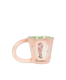 YESCERAMIC（イェスセラミック）の「"VINTAGE ""CERAMIC"" PINK DEER UGLY MUG"（グラス/マグカップ/タンブラー）」