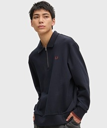 Half Zip Collared Sweatshirt/ハーフジップカラースウェットシャツ