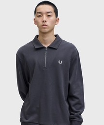 Half Zip Collared Sweatshirt/ハーフジップカラースウェットシャツ