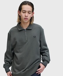 Half Zip Collared Sweatshirt／ハーフジップカラースウェットシャツ
