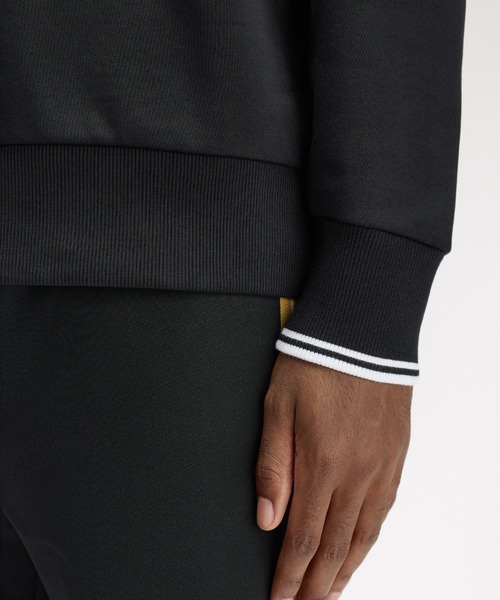 Half Zip Collared Sweatshirt／ハーフジップカラースウェットシャツ