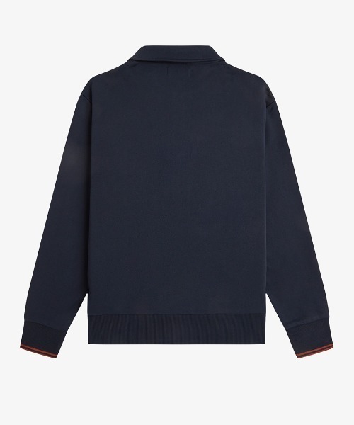 FRED PERRY(フレッドペリー)の「Half Zip Collared Sweatshirt/ハーフジップカラースウェットシャツ(スウェット・メンズ・ダークオリーブ/ブラック/ベージュ/グレー/ネイビー/ベージュ系その他/プラム・M/S/L)」の14枚目の写真