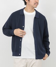 NOLLEY’S | 《SERIYA Cotton》吸湿カノコ襟付きカーディガン 26SS(カーディガン/ボレロ)