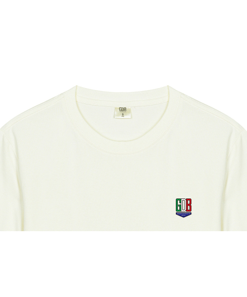 GRAIN DE BEAUTE（グランデボーテ）の「BACK LOGO GDB T-SHIRT 02 [BEIGE]（Tシャツ/カットソー・レディース・ベージュ・M/L/XL/S）」の4枚目の写真