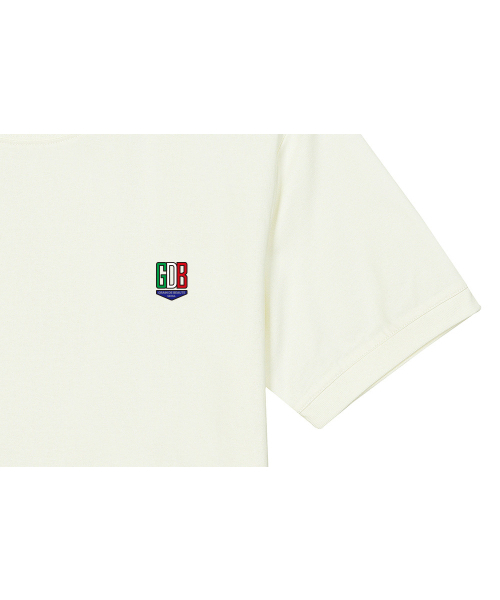 GRAIN DE BEAUTE（グランデボーテ）の「BACK LOGO GDB T-SHIRT 02 [BEIGE]（Tシャツ/カットソー・レディース・ベージュ・M/L/XL/S）」の5枚目の写真