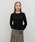 MARITHE + FRANCOIS GIRBAUD�i�}���e�t�����\���W���{�[�j�́uW HALF KNIT ROUND NECK CARDIGAN SET UP�i�A���T���u���j�v�b�u���b�N