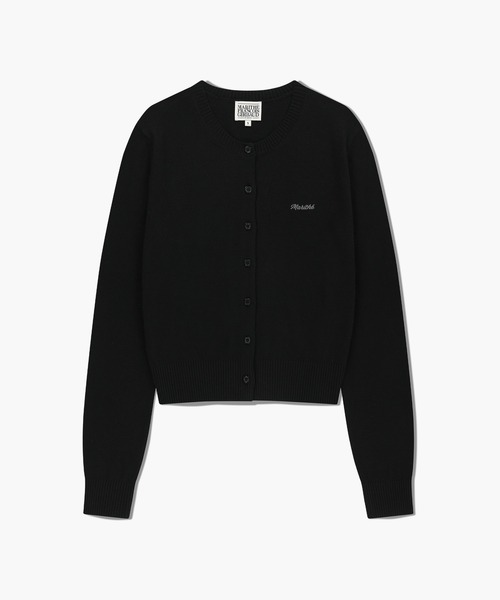 MARITHE + FRANCOIS GIRBAUD(マリテフランソワジルボー)の「W HALF KNIT ROUND NECK CARDIGAN SET UP(アンサンブル・レディース・オートミール/ピンク/ブラック・SMALL/MEDIUM)」の8枚目の写真