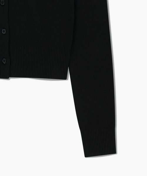 MARITHE + FRANCOIS GIRBAUD(マリテフランソワジルボー)の「W HALF KNIT ROUND NECK CARDIGAN SET UP(アンサンブル・レディース・オートミール/ピンク/ブラック・SMALL/MEDIUM)」の13枚目の写真