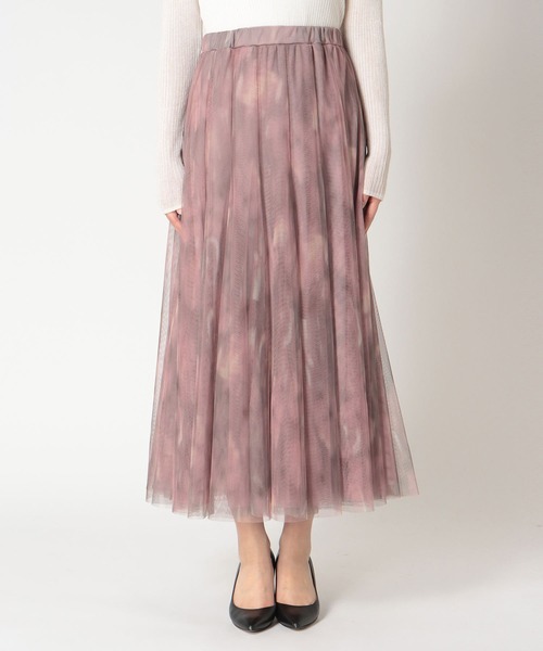 Jines（ジネス）の「ファジーチュールスカート（スカート・レディース・チャコールグレー/ピンク・38）」の14枚目の写真