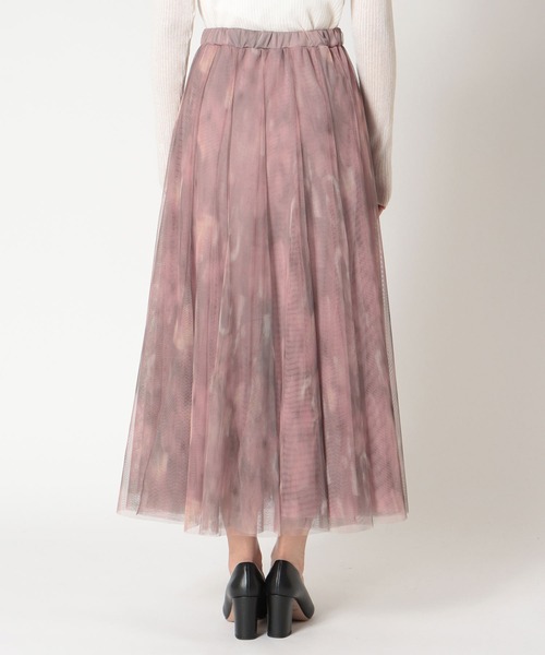 Jines（ジネス）の「ファジーチュールスカート（スカート・レディース・チャコールグレー/ピンク・38）」の12枚目の写真