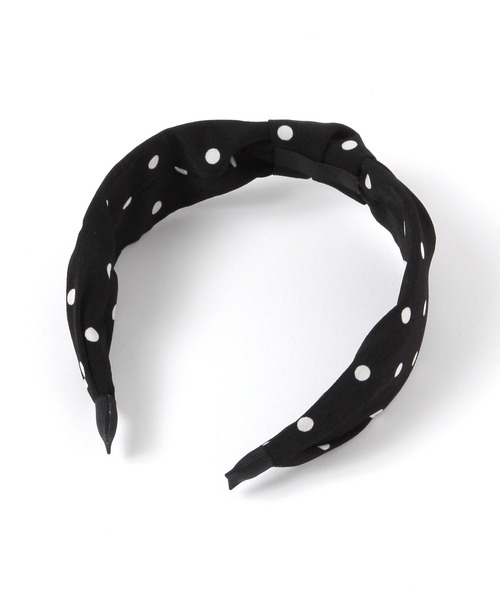GLOBAL WORK（グローバルワーク）の「ドット柄カチューシャ/635215（カチューシャ・レディース・ブラウン系その他7/ブラック/ブラック系その他/ダークブラウン・FREE）」の5枚目の写真