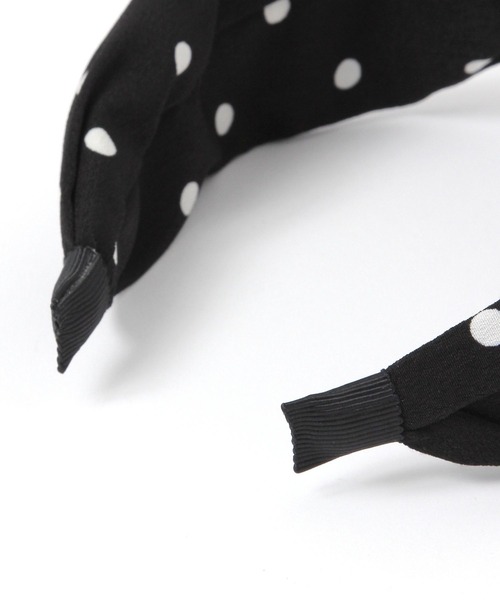 GLOBAL WORK（グローバルワーク）の「ドット柄カチューシャ/635215（カチューシャ・レディース・ブラウン系その他7/ブラック/ブラック系その他/ダークブラウン・FREE）」の7枚目の写真