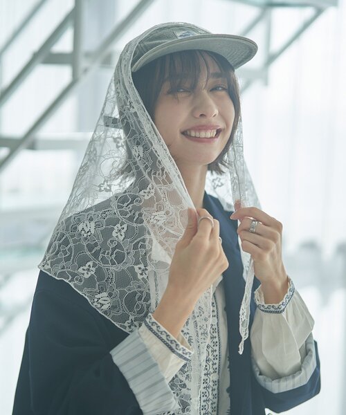 Remind me and forever（リマインドミーアンドフォーエバー）の「レースSET、BIGテーラードジャケット（テーラードジャケット・レディース・ネイビー/ベージュ/チェック・FREE）」の10枚目の写真