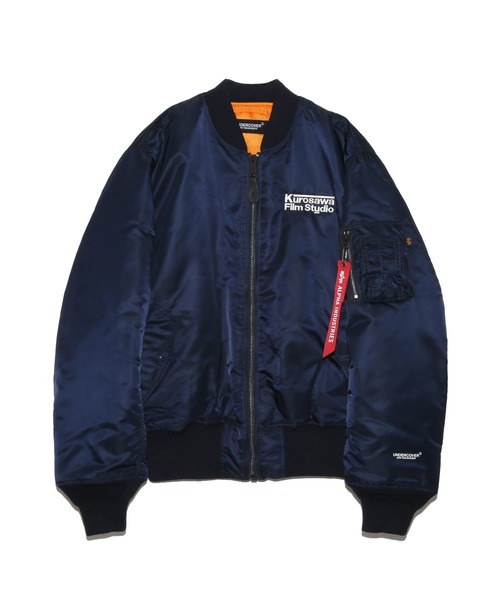 UNDERCOVER（アンダーカバー）の「UC2E9203（MA-1・メンズ・ブラック/ネイビー・X-LARGE/LARGE/MEDIUM/SMALL）」の2枚目の写真