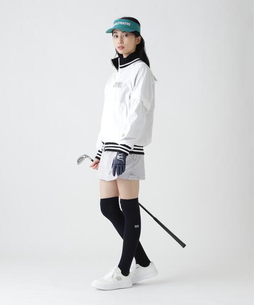 PEARLY GATES（パーリーゲイツ）の「【PEARLY GATES】ＰＧｉｓＰＧ　ＰｅロゴＪＱタフタ（ブルゾン・レディース・グリーン系その他4/ネイビー/ホワイト・MEDIUM/LARGE/SMALL）」の9枚目の写真