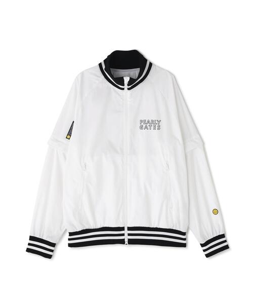 PEARLY GATES（パーリーゲイツ）の「【PEARLY GATES】ＰＧｉｓＰＧ　ＰｅロゴＪＱタフタ（ブルゾン・レディース・グリーン系その他4/ネイビー/ホワイト・MEDIUM/LARGE/SMALL）」の12枚目の写真
