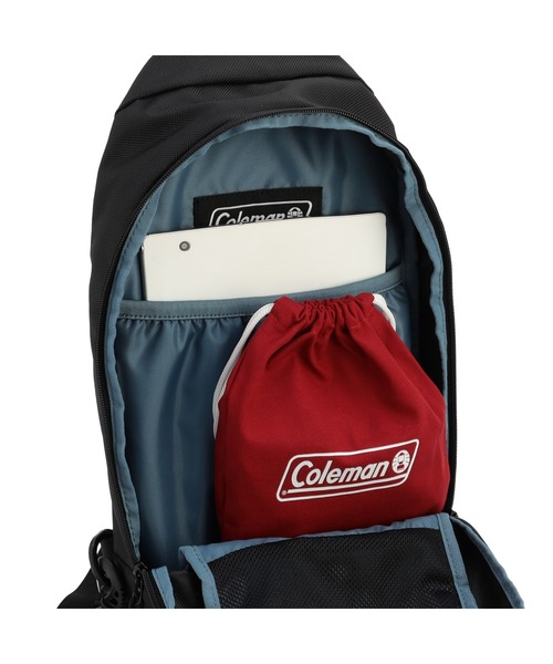 COLEMAN（コールマン）の「アトラススリングバック（ボディバッグ/ウエストポーチ・レディース・グレイッシュベージュ/ブラック/グレー・8L）」の12枚目の写真