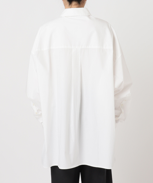 CITYSHOP（シティーショップ）の「OVERシャツ（シャツ/ブラウス・レディース・ホワイト/ブラック・FREE）」の22枚目の写真
