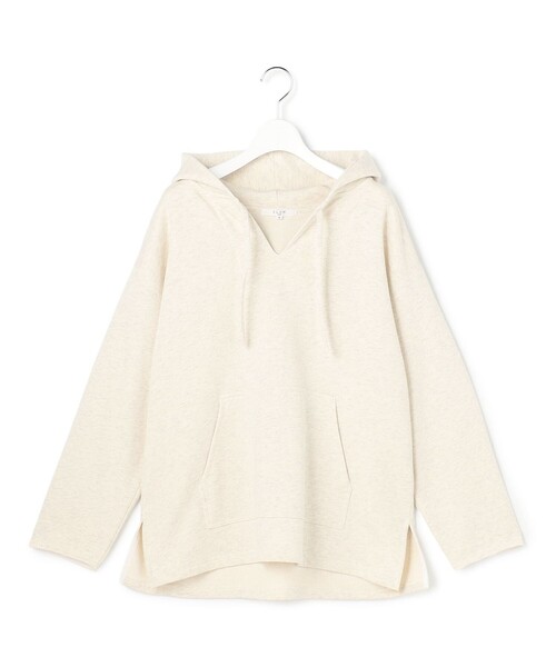 23区（ニジュウサンク）の「ハイゲージテリー メキシカン パーカー（パーカー・レディース・ダークブラウン系/グレー系/アイボリー系・38）」の8枚目の写真