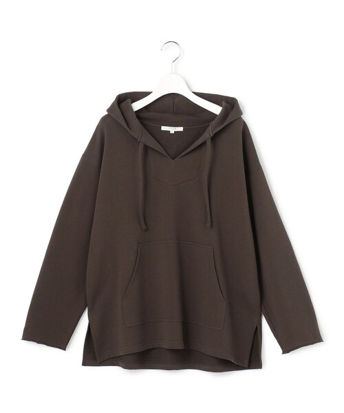 23区（ニジュウサンク）の「ハイゲージテリー メキシカン パーカー（パーカー・レディース・ダークブラウン系/グレー系/アイボリー系・38）」の9枚目の写真