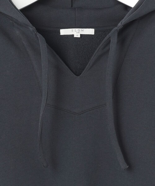 23区（ニジュウサンク）の「ハイゲージテリー メキシカン パーカー（パーカー・レディース・ダークブラウン系/グレー系/アイボリー系・38）」の15枚目の写真