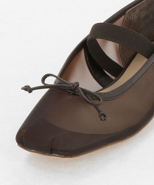 ODETTE E ODILE（オデットエオディール）の「ベルトバレエ フラット10↓↑（バレエシューズ・レディース・その他1/ブラック/ダークブラウン・21.5cm/24.5cm/23cm/24cm/22cm/22.5cm/25cm/23.5cm）」の5枚目の写真