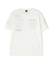 《WEB&DEPOT限定》TOP GUN WAPPEN T-SHIRT / トップガン ワッペン ティーシャツ / AVIREX / アヴィレックス