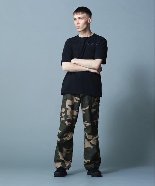 AVIREX(アヴィレックス)の「《WEB&DEPOT限定》TOP GUN WAPPEN T-SHIRT / トップガン ワッペン ティーシャツ / AVIREX / アヴィレックス(Tシャツ/カットソー・メンズ・ホワイト/ネイビー/ブラック×ブラック/ホワイト×ホワイト・X-LARGE/LARGE/MEDIUM/XX-LARGE)」の11枚目の写真