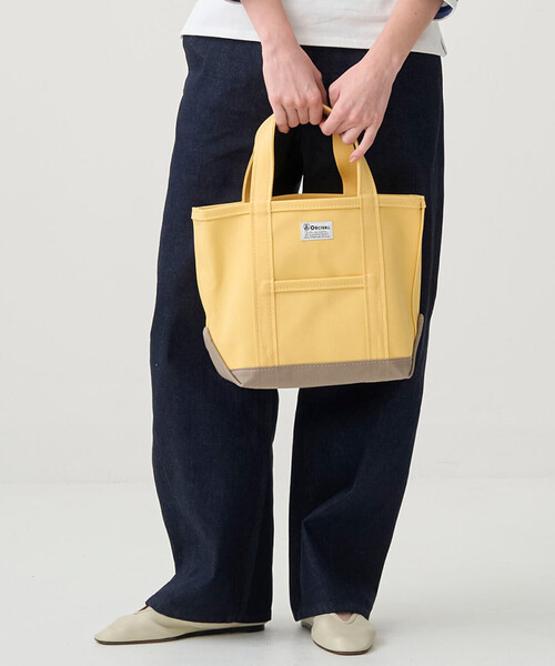 ORCIVAL(オーシバル)の「ORCIVAL | 帆布 トートバッグ・小 UNISEX(トートバッグ・レディース・ピンク系その他/イエロー系その他/グレー系その他/グレー系その他2・-)」の6枚目の写真