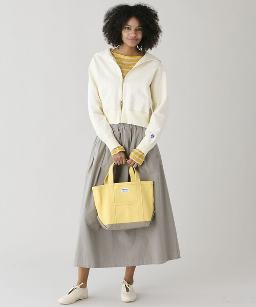 ORCIVAL(オーシバル)の「ORCIVAL | 帆布 トートバッグ・小 UNISEX(トートバッグ・レディース・ピンク系その他/イエロー系その他/グレー系その他/グレー系その他2・-)」の7枚目の写真