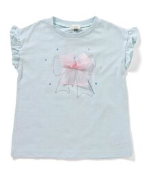 ボーダーレース使い おしゃれ」に該当するトップス（半袖