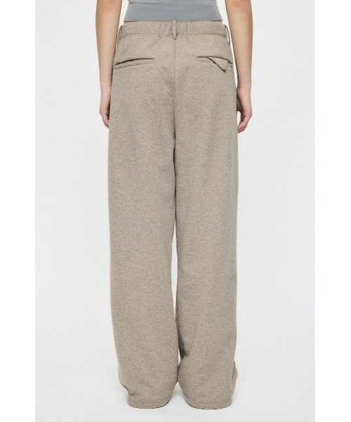 MOUSSY（マウジー）の「【26年SS新作】TUCK SWEAT パンツ（スウェットパンツ・レディース・杢グレー/ベージュ/ライトブラック・1/2）」の10枚目の写真