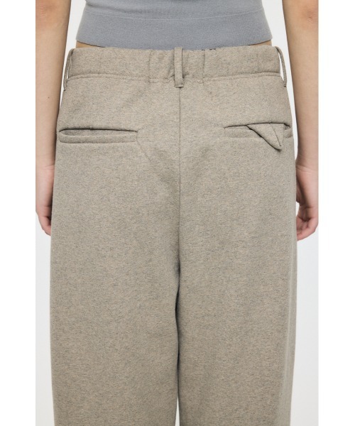 MOUSSY（マウジー）の「【26年SS新作】TUCK SWEAT パンツ（スウェットパンツ・レディース・杢グレー/ベージュ/ライトブラック・1/2）」の13枚目の写真