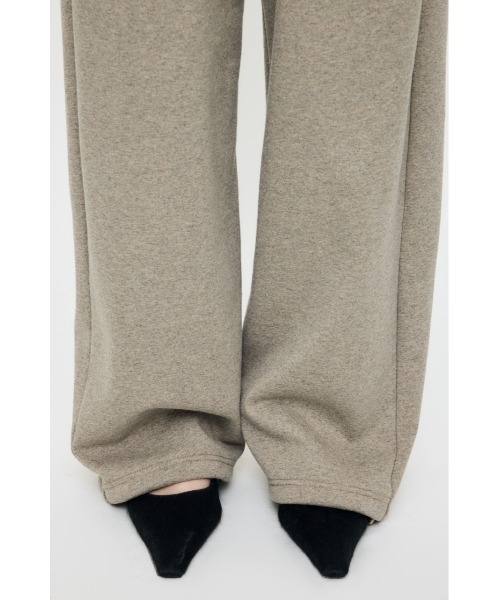 MOUSSY（マウジー）の「【26年SS新作】TUCK SWEAT パンツ（スウェットパンツ・レディース・杢グレー/ベージュ/ライトブラック・1/2）」の15枚目の写真