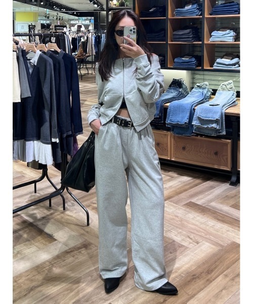 26年SS新作】【セットアップ対応】TUCK SWEAT パンツ（スウェット