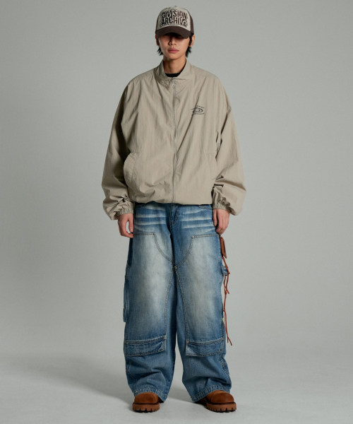 IDWS(アイドンワナセル)の「Overlap Carpenter Denim Pants Indigo(デニムパンツ・レディース・その他・0/1/2)」の4枚目の写真