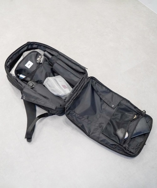 ace.(エース)の「ビジネスリュック ネフィル 23/28L A4サイズ 14インチPC 2気室 20091(ビジネスバッグ・レディース・アッシュ/ブラック・FREE)」の21枚目の写真